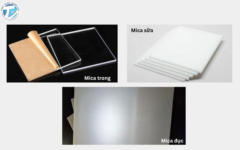 Các loại mica thường dùng cho hộp đèn backlit film